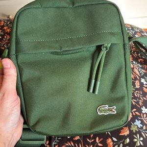 Lacoste Olive Green Men's Belt Bag